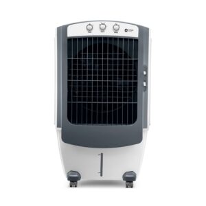 Orient Electric Titan 100L Desert Air Cooler for Home | 4-Way Cooling, Ice Chamber | Inverter Compatible | High Air Delivery, Metal Blades | Honeycomb Pads | 1 Year Warranty by Orient | Dark Grey